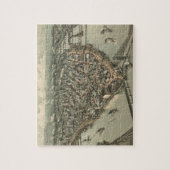 ピッツバーグ(1902年)のヴィンテージの絵解き地図 ジグソーパズル (縦)