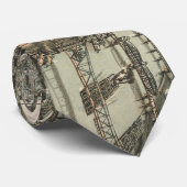 ピッツバーグ(1902年)のヴィンテージの絵解き地図 ネクタイ (ロール)