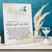 ピッツバーグCOOKIEテーブルの結婚署名 フォトプラーク (側面)