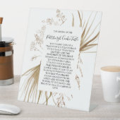 ピッツバーグCOOKIEテーブルの結婚署名 台座サイン (インサイチュ)