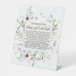 ピッツバーグCOOKIEテーブルの結婚署名 台座サイン