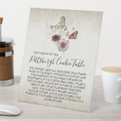 ピッツバーグCOOKIEテーブルの結婚署名 台座サイン (インサイチュ)