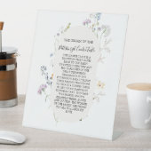 ピッツバーグCOOKIEテーブルの結婚署名 台座サイン (インサイチュ)