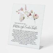 ピッツバーグCOOKIEテーブルの結婚署名 台座サイン (正面)