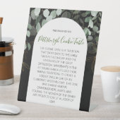 ピッツバーグCOOKIEテーブルの結婚署名 台座サイン (インサイチュ)