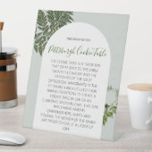 ピッツバーグCOOKIEテーブルの結婚署名 台座サイン (インサイチュ)