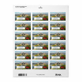 ピッツバーグPAからの挨拶 ラベル (フルシート)