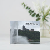 ピッツバーグPAファウンテンポストカード ポストカード (スタンド正面)