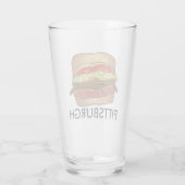 ピッツバーグPAペンシルバニア州コールドローフライスサンドイッチ タンブラーグラス (裏面)