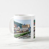 ピッツバーグPA – ステーションスクエア行き コーヒーマグカップ (正面左)