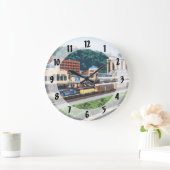 ピッツバーグPA – ステーションスクエア行き ラージ壁時計 (ホーム)