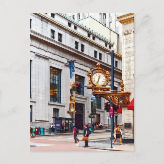 ピッツバーグPA – スミスフィールドの角と5番目 ポストカード (正面)