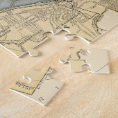 ピッツバーグPA (1891年)のヴィンテージの地図 ジグソーパズル (側面)