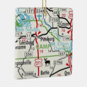 ピッツバーグTXロードマップ セラミックオーナメント (右)