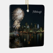 *ピッツバ素晴らしーグの昼/夜の写真 セラミックオーナメント (右)