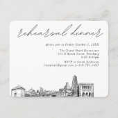 ピッツバ結婚グのリハエレガントーサルディナー エンクロージャーカード (正面)