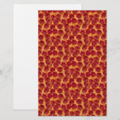 ピッツピザ 便箋 (正面/裏面)