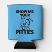 ピッツピットブルおもしろい缶のクーラーを表示 缶クーラー (裏面)