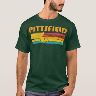 ピッツフィールドマサチューセッツ動揺してヴィンテージスーベン Tシャツ