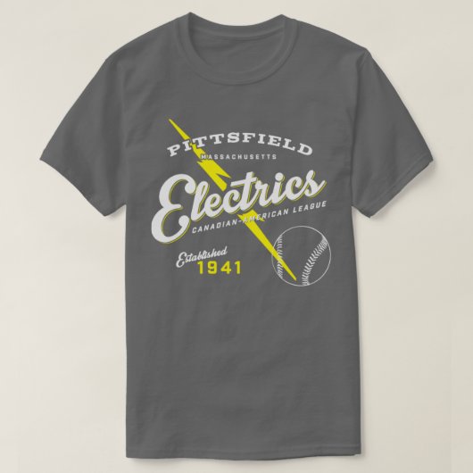 ピッツフィールド誘電体 Tシャツ (デザイン正面)