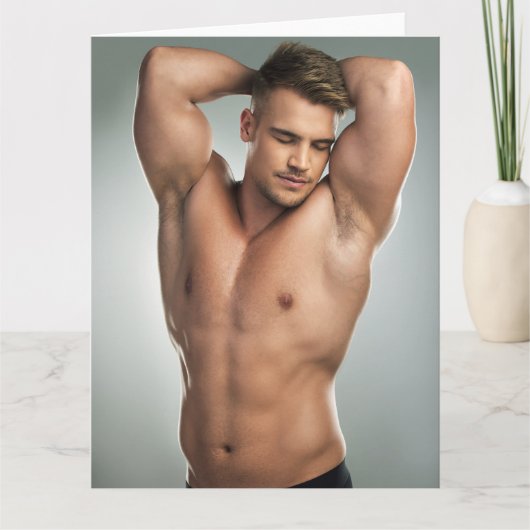 ピッツホットガイ挨拶カード カード (正面)