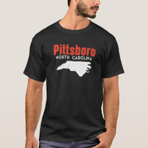 ピッツボロ ノースカロライナ州 アメリカ合衆国 州 アメリカ 旅行 Tシャツ