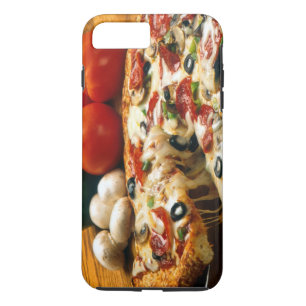 ピッツマートマッシュルームオリブチーズ iPhone 8 PLUS/7 PLUSケース