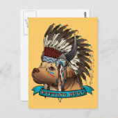 ピッティングブル ポストカード (正面/裏面)