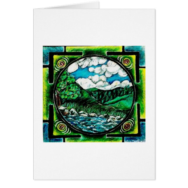 ピットの川の曼荼羅 (正面)