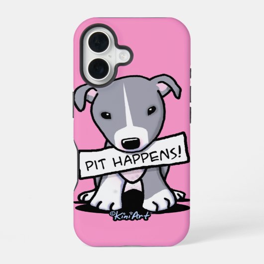 ピットの発生 iPhone 16ケース (裏面)