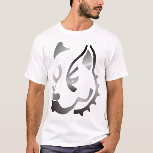 ピットの輪郭Z Tシャツ (正面)