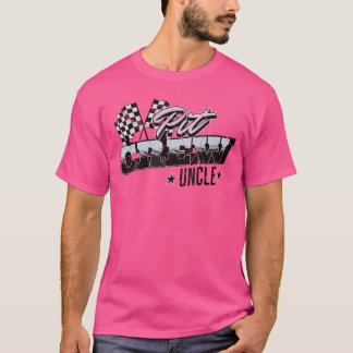 ピットクルーおじさんレース 誕生日 ファミリーレースパーティー Tシャツ