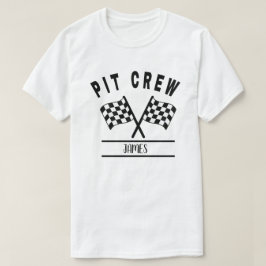 ピットクルーシャツ、家族お揃いシャツと赤ちゃん Tシャツ