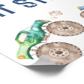 ピットストップモンスタートラック ポスター (角)