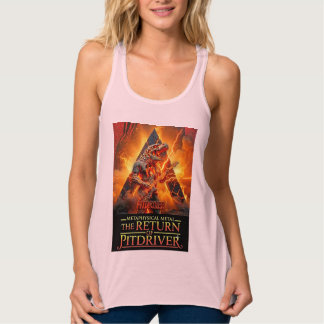 ピットドライバーの帰還 メタフィジカルメタルTシャツ タンクトップ