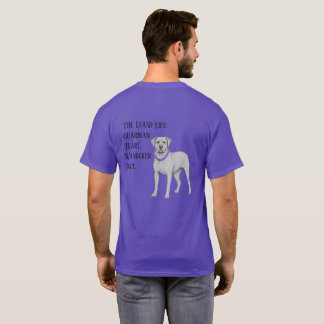 ピットハウンドの守護の心。放浪の魂。 Tシャツ