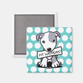 ピットハンスピットブルドッグ マグネット (正面/裏面)