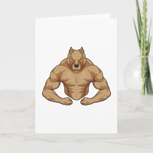 ピットブルとしてボディビルダーエクストリーム カード (正面)