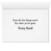 ピットブルとスケートボード急いでバックカード (内部横(下))