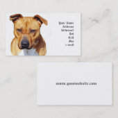 ピットブルの名刺 名刺 (正面/裏面)