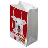 ピットブルの誕生日 ミディアムペーパーバッグ (正面アングル)