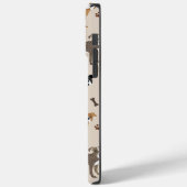 ピットブルの足と骨のケースメイトiPhoneケース Case-Mate iPhoneケース (裏面 / 左)