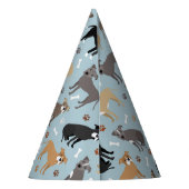 ピットブルの足と骨 パーティーハット (裏面)