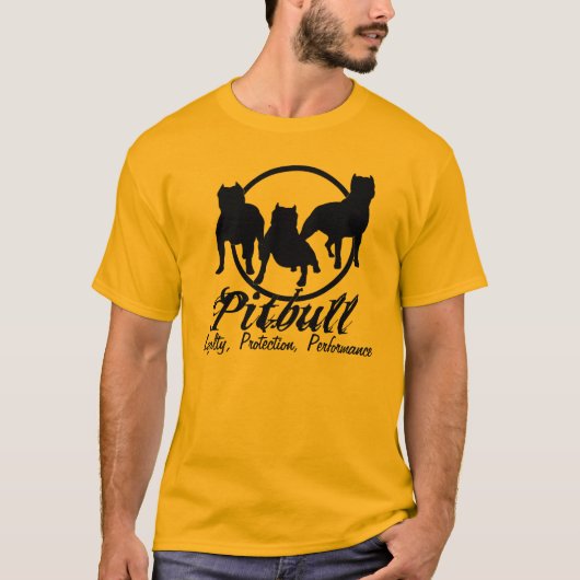 ピットブルのTシャツ Tシャツ (正面)
