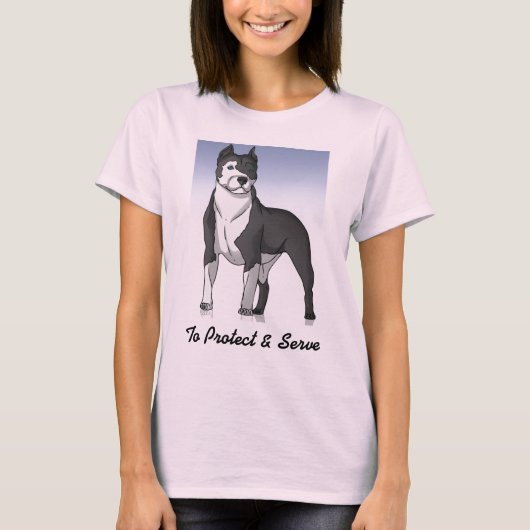ピットブルのTシャツ Tシャツ (正面)