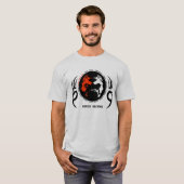 ピットブルのwardogのTシャツ Tシャツ (正面フル)