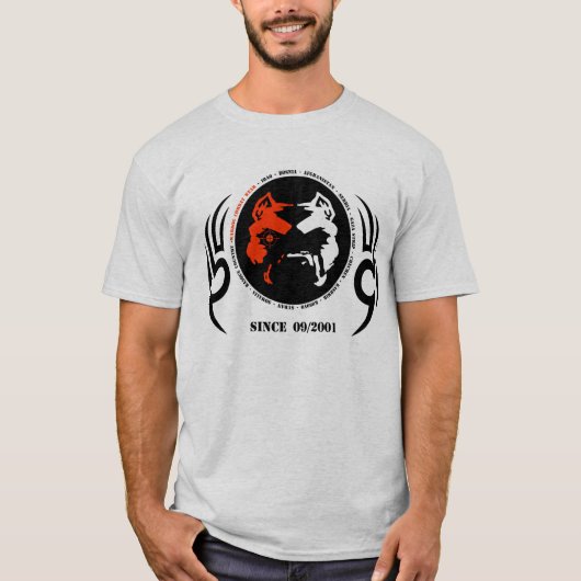 ピットブルのwardogのTシャツ Tシャツ (正面)