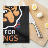 ピットブルはHUGSのために作られ、物事のためではない。 キッチンタオル (四つ折り)