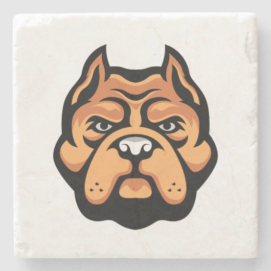 ピットブルはHUGSのために作られ、物事のためではない。 ストーンコースター (正面)