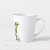 ピットブルアートラテマグ カフェラテマグ (右)